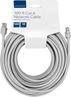 Insignia™ - 100%27 Cat-6 Ethernet Cable - Gray