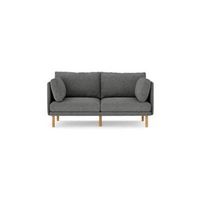 Burrow - Modern Field 2-Seat Sofa - Carbon