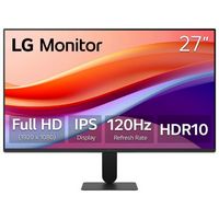 LG - 27" IPS FHD 120Hz Monitor with HDR10 (HDMI) - Black