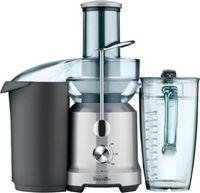 Breville - Juice Fountain&#174; Cold Electric Juicer - Silver