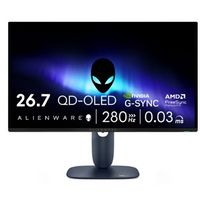 Alienware - AW2725D 27" QD-OLED QHD 280Hz 0.03-ms FreeSync and G-SYNC Gaming Monitor with HDR (HD...