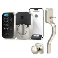 Yale - Assure Lock 2 Touch with Wi-Fi and Ridgefield Handle - Satin Nickel