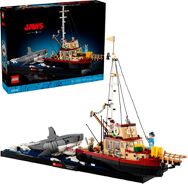 LEGO - Ideas Jaws - Diorama Kit and Shark Toy for Adults 21350