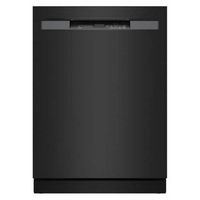 Maytag - 24" Front Control Stainless Steel Tub Dishwasher with PowerBlast Cycle and 50 dBA - Black