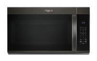 Whirlpool - 1.9 Cu. Ft. Over-the-Range Microwave with Sensor Cooking - Black Stainless Steel