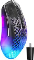SteelSeries - Aerox 3 Wireless Gen 2 RGB 26K Optical Gaming Mouse with AquaBarrier Protection - D...