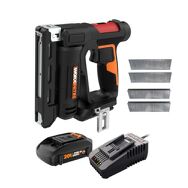 WORX - Nitro WX843L 20V 3/8" Cordless Crown Stapler - Black