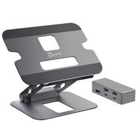 j5create - Multi-Angle 4K Docking Stand - Silver