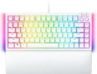 Razer - BlackWidow V4 75% Wired Orange Switch Gaming Keyboard with Hot-Swappable Design - White