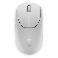 Alienware - Pro Wireless Optical Gaming Ambidextrous Mouse - Wired - Lunar Light