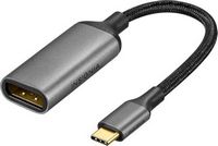Insignia™ - 8K USB-C to DisplayPort Adapter - Black