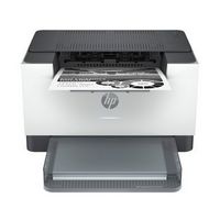 HP - LaserJet M209dw Wireless AI-Enabled Black-and-White Laser Printer - White & Slate