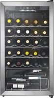 Insignia™ - 29-Bottle Wine Cooler with ENERGY STAR Certification - Stainless Steel