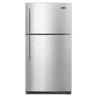 Maytag - 21.2 Cu. Ft. Top-Freezer Refrigerator - Stainless Steel