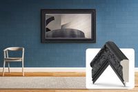 Deco TV Frames - Premiere Bezel for Samsung the Frame TV - 32&quot; - Tuscan Matte Black