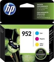 HP - 952 3-pack Standard Capacity Ink Cartridges - Cyan/Magenta/Yellow
