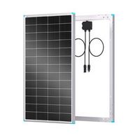 Renogy - 16BB N-Type 200W 24V Monocrystalline Solar Panel for RV Marine Cabin Battery Charging, H...