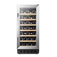 Lanbo - 15 Inch 31 Bottle Built-in or Freestanding Wine Cooler with Digital Temperature Control a...