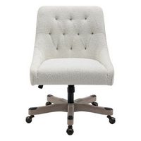 OSP Home Furnishings - Tindal Office Chair - White Boucle