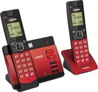 VTech - CS5129-26 DECT 6.0 Expandable Cordless Phone System with Digital Answering System - Black...