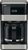 Braun - BrewSense 12-Cup Coffee Maker - Black/Stainless Steel