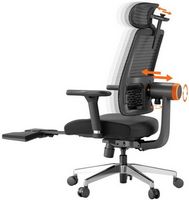 Newtral - Ergonomic High Back Office Mesh Chair with Footrest, Adaptive Lumbar Support, Adjustabl...