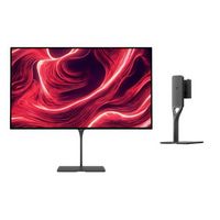 Dough - Spectrum Black 27&quot; Class QHD 480-Hz OLED Gaming Monitor &amp; Monitor Stand Kit - Black