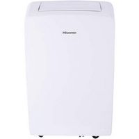 Hisense - 8,000 BTU Smart Portable Air Conditioner with Wi-fi and Remote Control - White