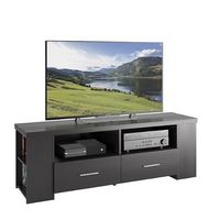 CorLiving - Bromley TV Bench, for TVs up to 75&quot; - Ravenwood Black