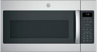 GE - 1.9 Cu. Ft. Over-the-Range Microwave with Sensor Cooking - Stainless steel