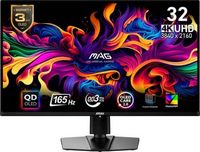 MSI - MAG321UPQDOLED 32&quot; OLED UHD 165Hz 0.03ms Adaptive Sync Gaming Monitor with HDR400 (DisplayP...