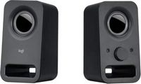 Logitech - z150 2.0 Multimedia Speakers (2-Piece) - Black