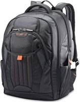 Samsonite - Tectonic Backpack for 17&quot; Laptop - Black/Orange