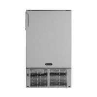 Whynter - 14&quot; 23 lb Freestanding Icemaker - Stainless Steel