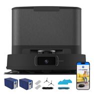 bObsweep - UltraVision Pet Self-Empty Robot Vacuum &amp; Mop, 180-Day Capacity, 13,000 Pa, Object-awa...