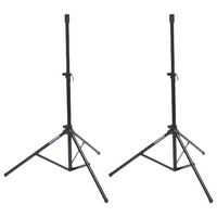 Samson - Speaker Stands (2-Pack) - Black