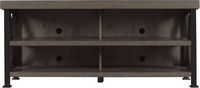Bell'O - Open Front TV Stand for Most Flat Screen TV's Up to 65" - Waxy Weathered Pine