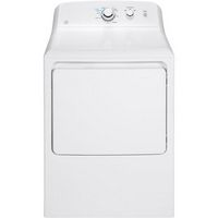 GE - 6.2 Cu. Ft. Gas Dryer - White