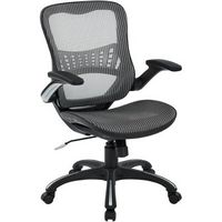 Office Star Products - Mesh Chair - Gray