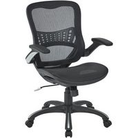 Office Star Products - Mesh Chair - Black