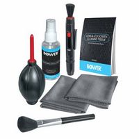 Bower 7-Piece Camera Lens and Screen Cleaning Kit - Black