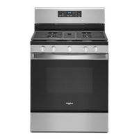 Whirlpool - 5.0 Cu. Ft. Freestanding Gas Range with Self-Cleaning and SpeedHeat Burner - Stainles...