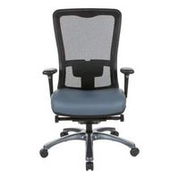 OSP Home Furnishings - ProGrid High Back Chair in Dillon - Blue