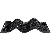 Adesso - SlimTouch AKB-212UB TKL Wired Membrane Keyboard - Black