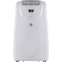 AireMax - 500 Sq. Ft 8,000 BTU Portable Air Conditioner with 11,000 BTU Heater - White