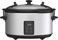 bella PRO - 5-qt. Programmable Slow Cooker - Stainless Steel
