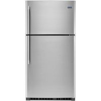 Maytag - 21.2 Cu. Ft. Top-Freezer Refrigerator - Stainless Steel