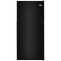 Maytag - 18.1 Cu. Ft. Top-Freezer Refrigerator - Black
