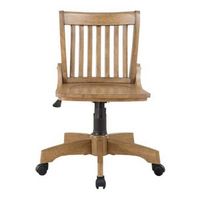 OSP Home Furnishings - Wood Bankers Home Office Wood Chair - Fruit Wood