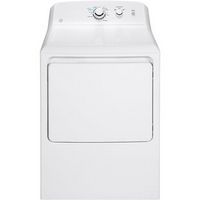 GE - 6.2 Cu. Ft. 3-Cycle Electric Dryer - White